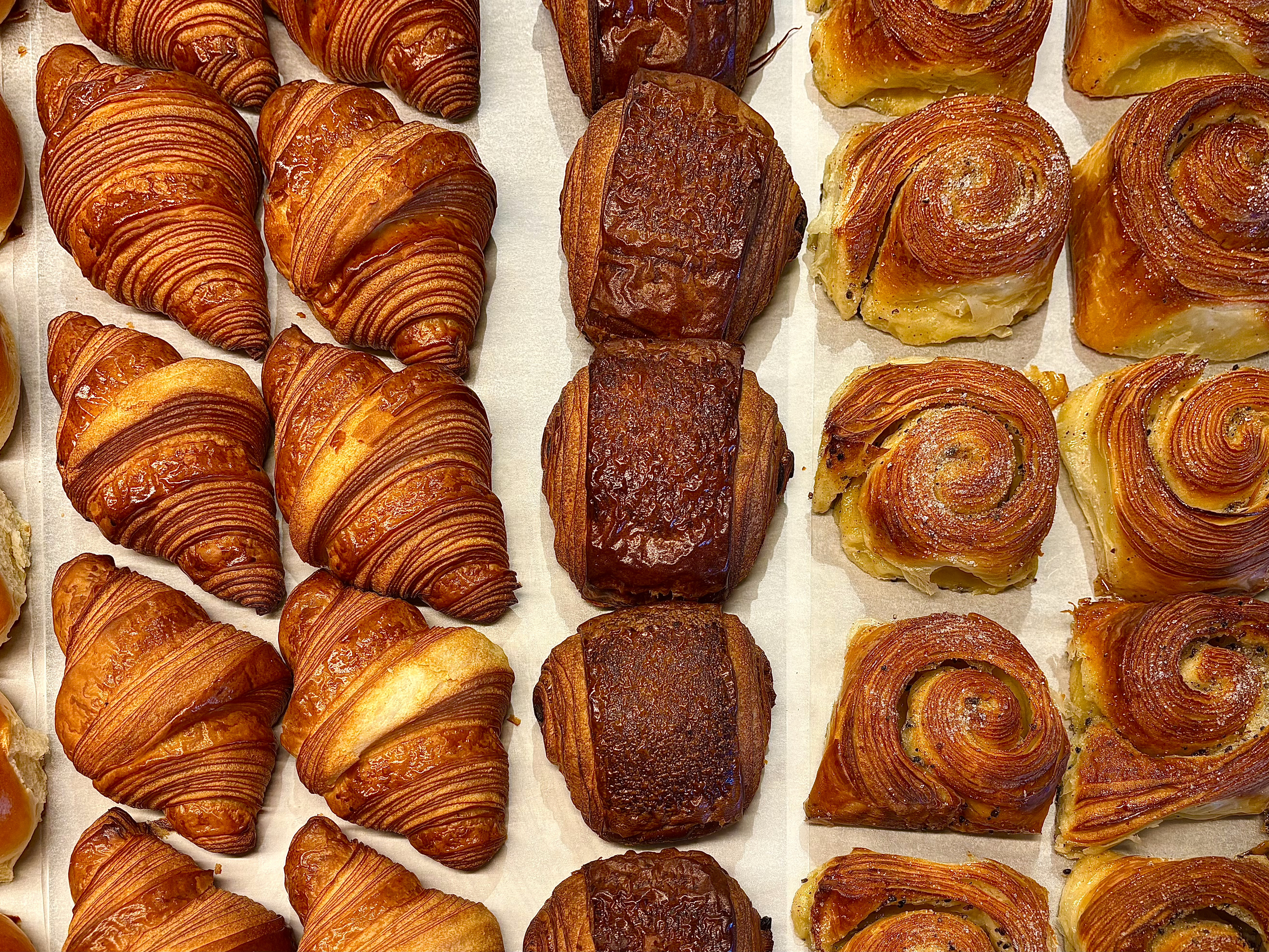 Three ballet dancers off stage